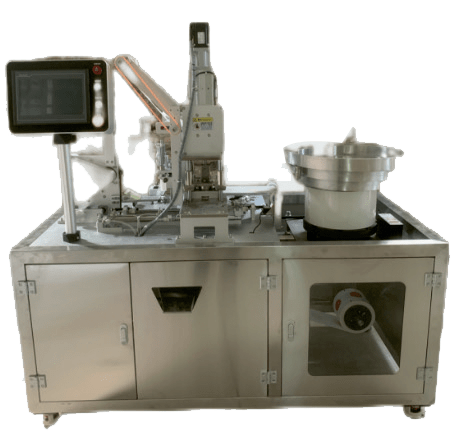 全自動(dòng)茶餅棉紙包裝機(jī)YM-QZDBBJ-1002